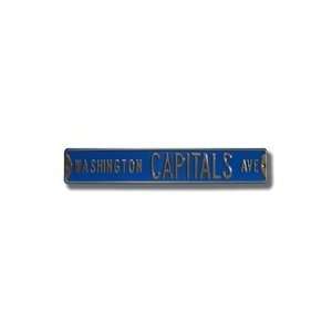  Washington Capitols Sign 6 x 36 NHL Hockey Street Sign 