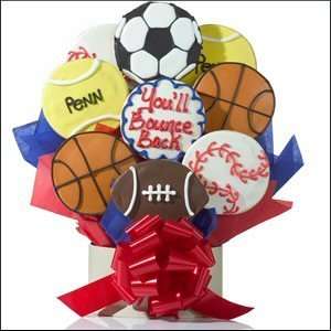 Youll Bounce Back Get Well Cookie Gift Basket  Grocery 