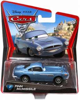 Disney Pixar Cars 2 Movie Finn McMissile Mattel Die Cast Toy  