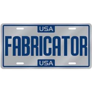  New  Usa Fabricator  License Plate Occupations