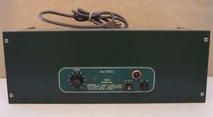 VINTAGE ALTEC 1609A BIAMPLIFIER ATAP SOLID STATE  