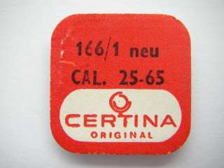 Certina watch movement part caliber 25 65 part 166/1  