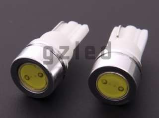 20x High Power 168 194 T10 1W White Car LED Light Bulbs  
