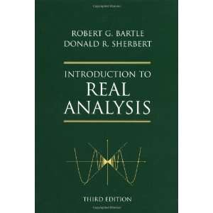   to Real Analysis, 3rd Edition [Hardcover] Robert G. Bartle Books