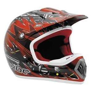  KBC DRT X BIONIC RED MD MOTORCYCLE Off Road Helmet 