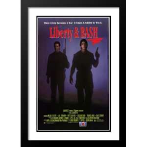Liberty and Bash 20x26 Framed and Double Matted Movie Poster   Style A