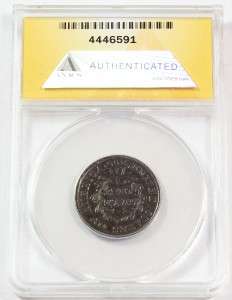 1803 Draped Bust Half Cent   ANACS F12 Details/Polished   Low Mintage 