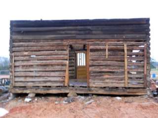   Antique Log Cabin Hand Hewn Hemlock 1800s 22 X 15 10 Tagged & Ready
