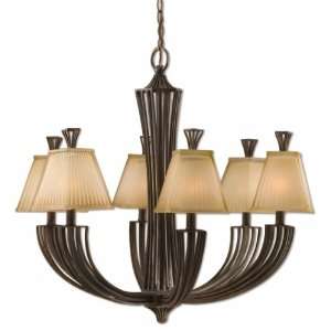     Carnegie 6 Lt Contemporary Chandelier21110