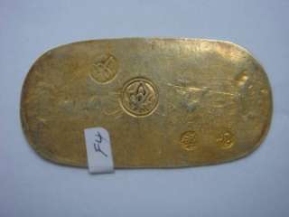 1819 28 Bunsei Koban Kin GOLD COIN MINT REAL PROVED  