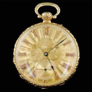 18kt Gold English Pocket Watch ca. 1830s  