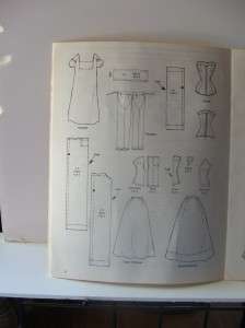 1840 1845 Fashion Pattern Book  