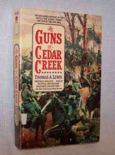 Civil War Book GUNS OF CEDAR CREEK Thomas Lewis 9780440504146  