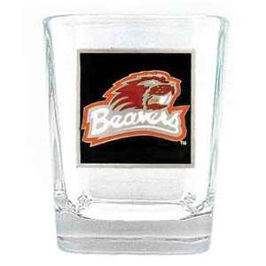  College 2 oz Glass   Oregon Beavers
