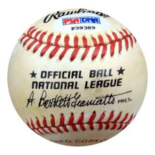 Willie Mays Autographed Signed NL Baseball PSA/DNA #P39389  