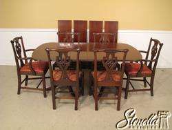 19350 /2598 HENKEL HARRIS Mahogany Dining Room Table and Chairs Set 