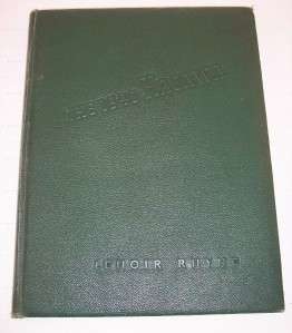 1940 LENOIR RHYNE COLLEGE YEARBOOK HACAWA HICKORY NC  