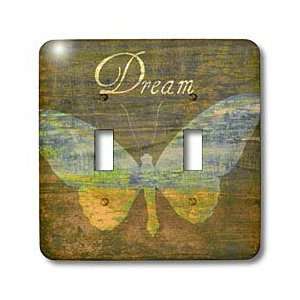  Sanders Creations   Bronze Dream Butterfly  Inspirational Words 