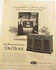 1950 dumont westminster ii television advertisement  