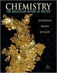 Chemistry The Study of Matter and Its Changes, (0470577711), Neil D 