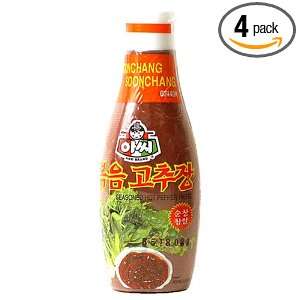 Assi Soonchang Seasoned Hot Pepper Paste, 10.58 Ounce Bottle (Pack of 