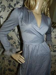 DESCRIPTION   Absolutely Stunning Seventies grey disco dress with a 