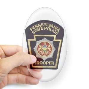  Pennsylvania State Police Sticker Police Oval Sticker by 