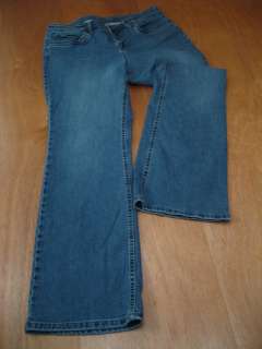 Sonoma Denim Blue Jeans Womens Size 14 Inseam 30 Boot Cut  