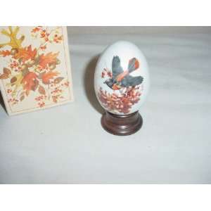  Avon Autumns Magic Changes Porcelain Egg 