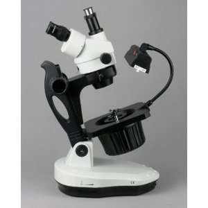  7X 90X Advanced Jewel Gem Stereo Zoom Microscope 