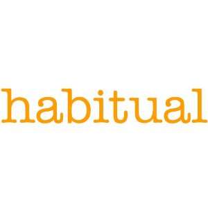  habitual Giant Word Wall Sticker