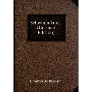  Schwimmkunst (German Edition) Oronzio De Bernardi Books