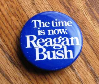 Litho Ronald Reagan President Political Pin Button  