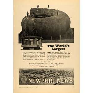   Ad Newport News Shipbuilding Dry Dock Co. USSR   Original Print Ad