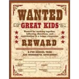  Teachers Friend 978 0 439 92029 2 Wild West Wanted Chart 