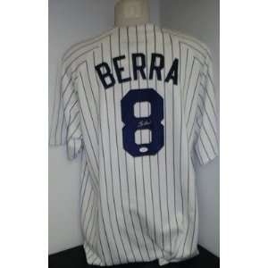  Yogi Berra Autographed Uniform   Majestic JSA Sports 
