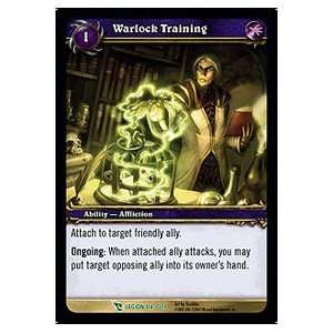  Warlock Training   March of the Legion   Uncommon [Toy 