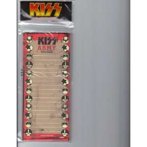    Kiss  Magnetic List Pad/ Kiss Army To do List Toys & Games