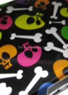 BLACKBERRY TORCH 9800/9810 HARD SKIN CASE COVER PINK PRPL BLACK CUTE 