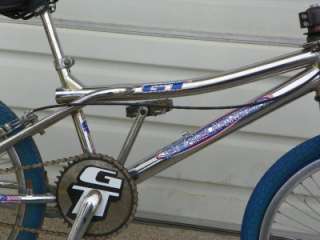   BMX GT Pro Performer Chrome 20 Racing Freestyle Bike Complete  