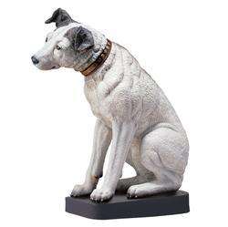 Classic RCA Victor Co. Nipper Dog Sculpture Statue. Home Decor Dog 