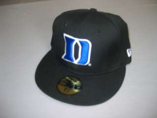 Rare New Era Duke Champs Banner Fitted Hat Cap Sz 7 1/8  