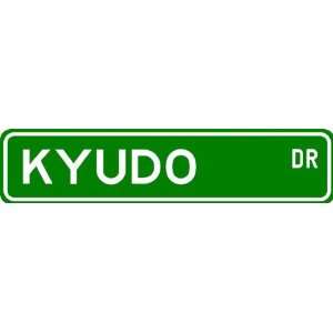 Kyudo Street Sign ~ Martial Arts Gift ~ Aluminum  Sports 
