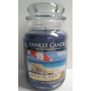  Yankee Candle 22 oz Jar Beach Vacation