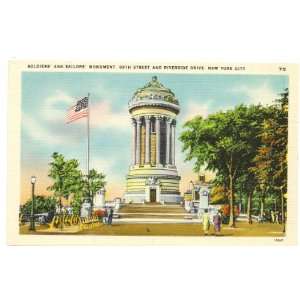   and Sailors Monument (89th Street and Riverside Drive)   New York City