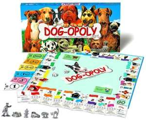   Dog opoly Board Game by Late for the Sky