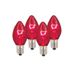  Club Pack of 4 Transparent Pink Energy Saving Replacement 