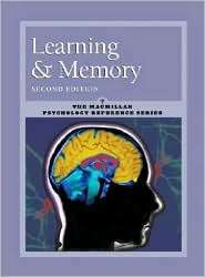 Learning and Memory, Vol. 2, (0028656199), Gale Group, Textbooks 