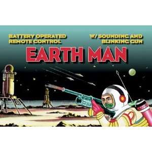  Remote Control Earth Man by Unknown 18x12 Electronics