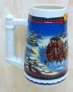 ANHEUSER BUSCH Old Towne Holiday 2003 Stein 2003 CS560  